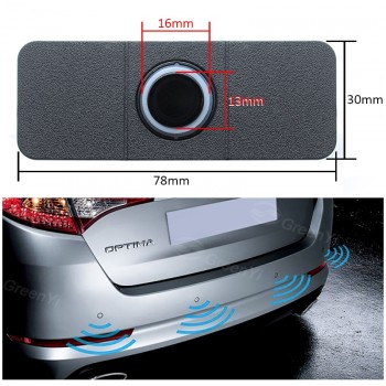 4pieces/lot Original Parking Sensors 16mm Flat Sensor Car Radar Parktronic assistance, Black Silver White Red Blue Gray