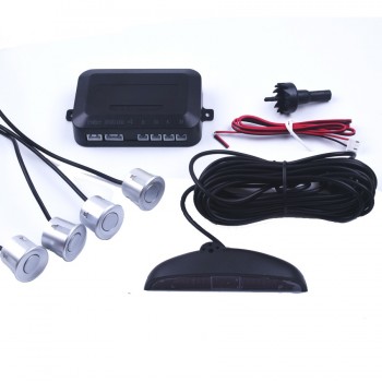 Car Auto Parktronic LED Parking Sensor With 4 Sensors Reverse Backup Car Parking Radar Monitor Detector System Backlight Display