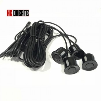 HE CREATE 4pcs/set Sensors Buzzer Drill Hole Saw 22mm Parking For Car Sensor Kit Reverse System Radar Sound Alert Indicator