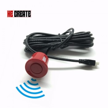 HE CREATE 4pcs/set Sensors Buzzer Drill Hole Saw 22mm Parking For Car Sensor Kit Reverse System Radar Sound Alert Indicator