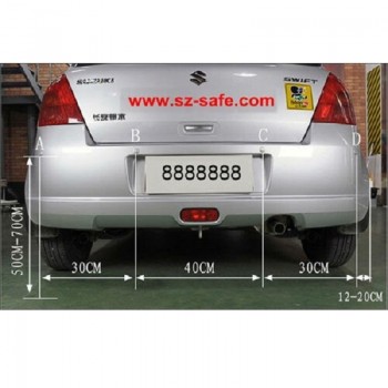 Car Parking Sensor With 4 Sensors 2.5m Line Reverse Backup Auto Parking Radar Monitor Detector System Vehicle Parking Detector