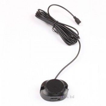 Koorinwoo 4 Sensors Buzzer 16.5mm Car Parking Sensor Kit Reverse Backup Radar Adjust BIBI Speaker Alert Indicator Probe System