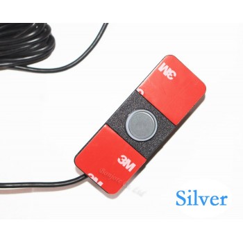 Koorinwoo 4 Sensors Buzzer 16.5mm Car Parking Sensor Kit Reverse Backup Radar Adjust BIBI Speaker Alert Indicator Probe System