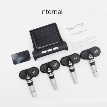 TPMS Tire Pressure Alarm Monitoring System Solar Tyre Pressure Monitor Sensor Valve Digital gauge D01W D01N for Hyundai Toyota