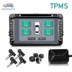 USB Android TPMS tire pressure monitor/Android navigation tire pressure monitoring alarm system/wireless transmission TPMS