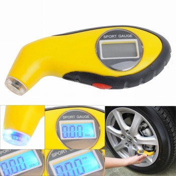 MALUOKASA Car Motorcycle Diagnostic Tools Auto Tire Pressure Gauge Meter Manometer Barometers Tester Digital LCD Tyre Air Tester