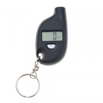Tire pressure gauge Portable Mini keychain Style PSI, Kpa, Bar Pressure Gauge Tire air pressure test Meter digital display