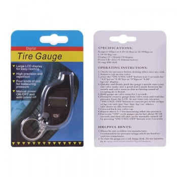 Diagnostic Tool Digital Car Tire Air Pressure Gauge Meter Test PSI Auto Tyre Pressure Tester Vehicle Motorcycle Car Detector LCD