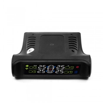 BestSolar TPMS Car Tire Pressure Alarm Monitor System Display 4 Internal / External Sensor Temperature Warning T06N T01W Visture