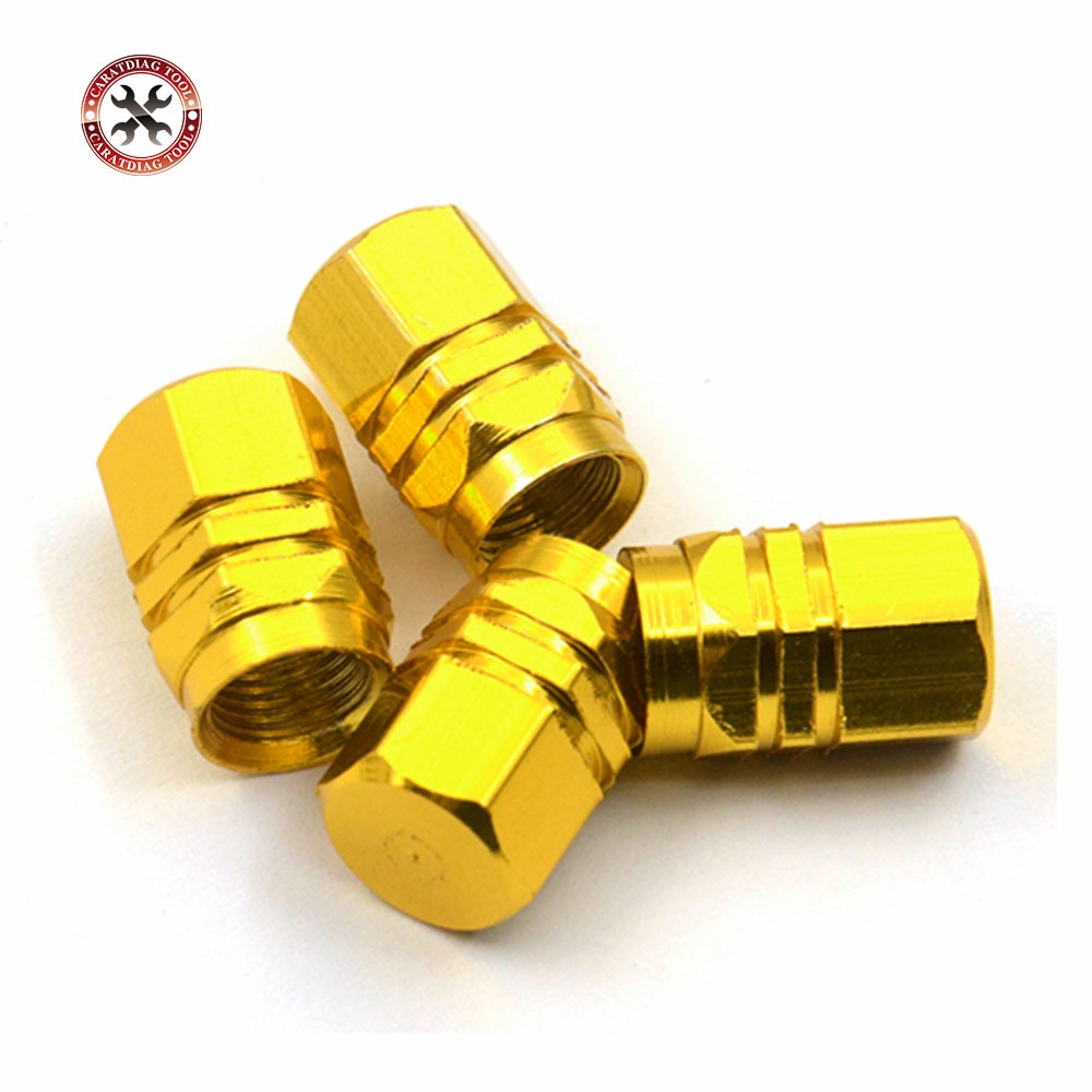Factory Hot Selling Cover Tires Valves Tyre Stem Air Caps Airtight New 4pcs/pack Theftproof Aluminum Car Wheel with Best Price