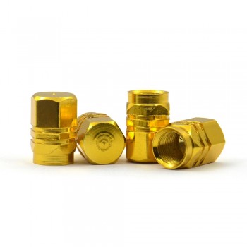 Factory Hot Selling Cover Tires Valves Tyre Stem Air Caps Airtight New 4pcs/pack Theftproof Aluminum Car Wheel with Best Price