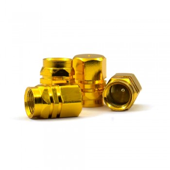 Factory Hot Selling Cover Tires Valves Tyre Stem Air Caps Airtight New 4pcs/pack Theftproof Aluminum Car Wheel with Best Price