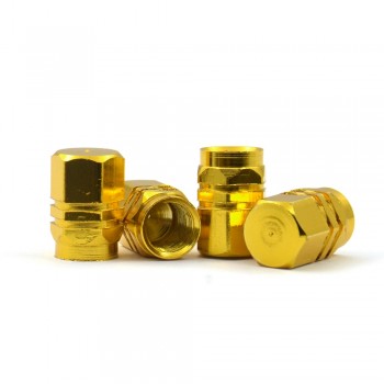 Factory Hot Selling Cover Tires Valves Tyre Stem Air Caps Airtight New 4pcs/pack Theftproof Aluminum Car Wheel with Best Price