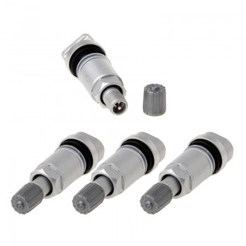 Hot New 4 Pcs TPMS System Tyre Tire Pressure Sensor Valve Stem Repair Kit Fit For Peugeot 407 407SW