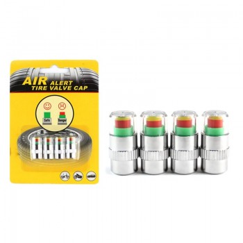 Car Styling 2.5bar Car Tyre Tire Pressure Valve Stem Caps Sensor Eye Air Alert Tire Pressure Monitoring Tools Kit