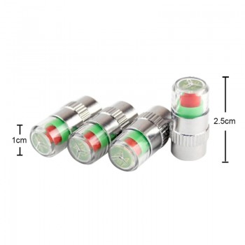 Car Styling 2.5bar Car Tyre Tire Pressure Valve Stem Caps Sensor Eye Air Alert Tire Pressure Monitoring Tools Kit