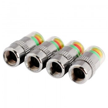Car Styling 2.5bar Car Tyre Tire Pressure Valve Stem Caps Sensor Eye Air Alert Tire Pressure Monitoring Tools Kit