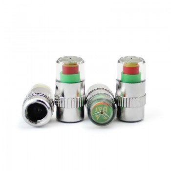 4PCS Car Styling 2.4bar 36PSI Car Tyre Tire Pressure Valve Stem Caps Sensor Eye Air Alert Tire Pressure Monitoring Tools Kit
