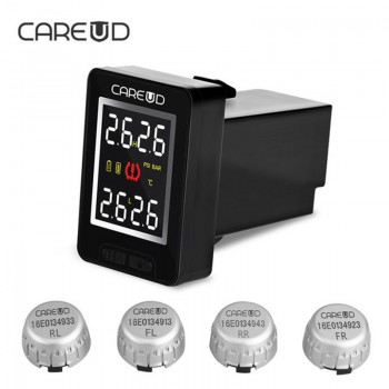 For Toyota CAREUD Tire Pressure Alarm Diagnostic-tool TPMS Replaceable Battery  LCD Display Tire Pressure Monitoring System