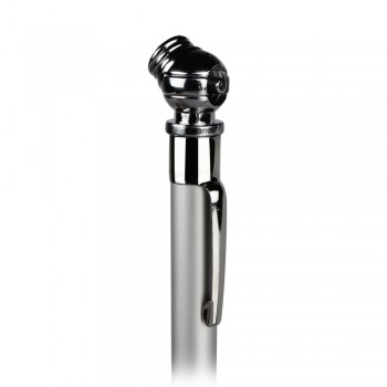 Portable Pressure Gauge 5-50 PSI Silver Durable Emergency Use Car Styling Pen Shape Tire/Tyre air pressure Test Meter