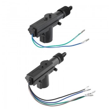 12V Car Auto Locking System Actuator Single Gun Type Central Door Lock Motor Car Vehicle Remote Central Lock Entry System New