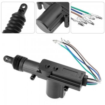 12V Car Auto Locking System Actuator Single Gun Type Central Door Lock Motor Car Vehicle Remote Central Lock Entry System New