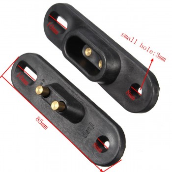 Newest 2pcs Black Sliding Door Contact Switch For Van Central Locking Systems Car Alarm