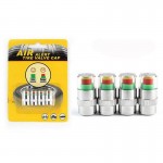 4Pcs Car Tyre Tire Pressure Gauge Monitor Indicator TPMS Monitoring Cap Sensor Wheel Air Press Alert Diagnostic Tool Dropship