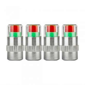 4Pcs Car Tyre Tire Pressure Gauge Monitor Indicator TPMS Monitoring Cap Sensor Wheel Air Press Alert Diagnostic Tool Dropship