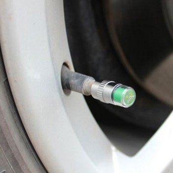 4Pcs Car Tyre Tire Pressure Gauge Monitor Indicator TPMS Monitoring Cap Sensor Wheel Air Press Alert Diagnostic Tool Dropship