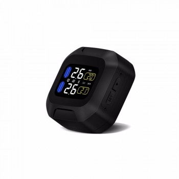 Original Engine Tire Pressure Monitoring System Wireless  TPMS Motorcycle Tire Alarm 2 External Sensor Moto Tools New
