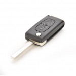Hot Sale Flip Remote Key Holder For CITROEN C2 C3 C4 C5 C6 2-BTS Shell Cases Car Key Replacement Parts 1PC