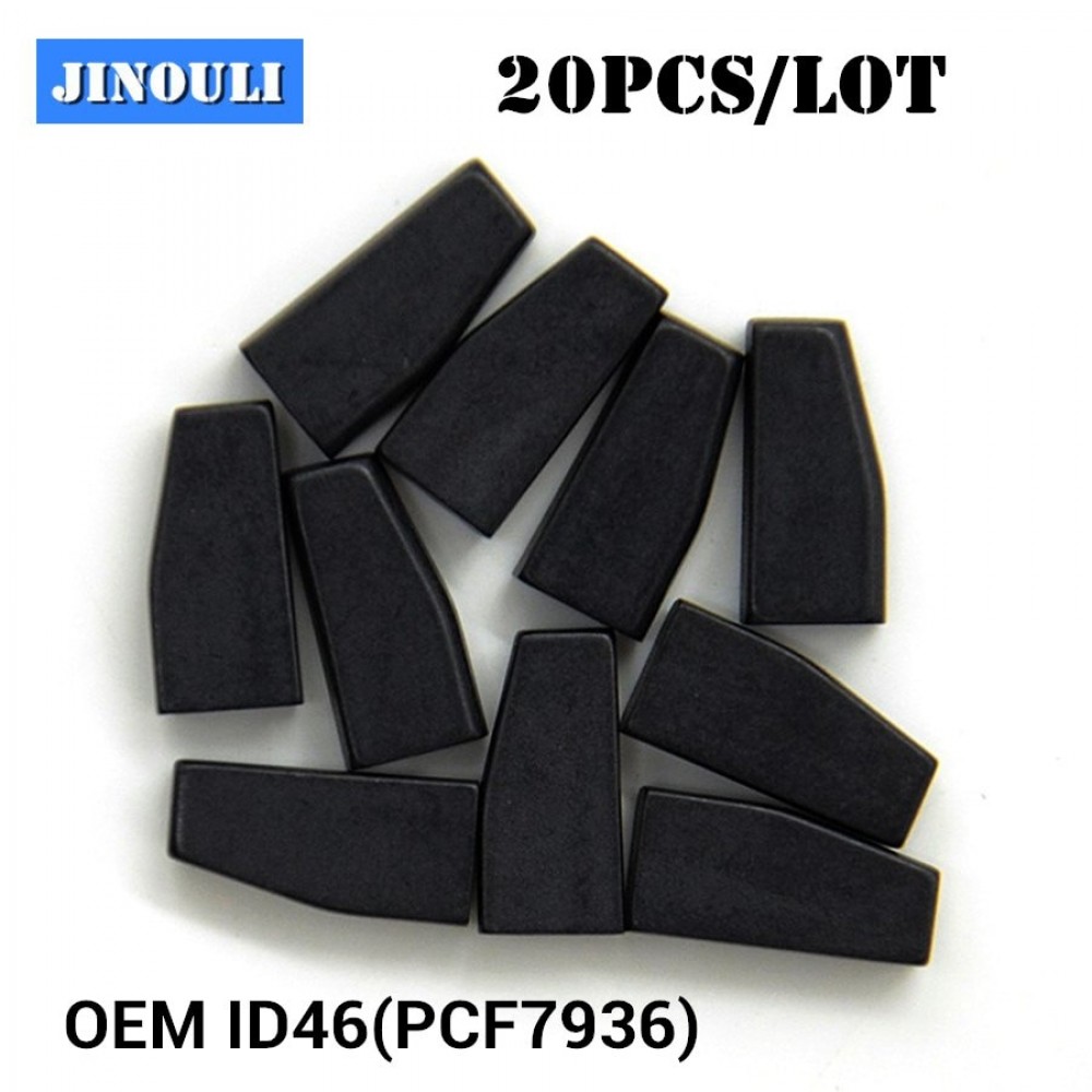 20pcs/lot Car Key Transponder ID46 Chip Blank PCF7936AS PCF7936 ID46 For Bmw For Nissan Transponder Chip unlock OEM