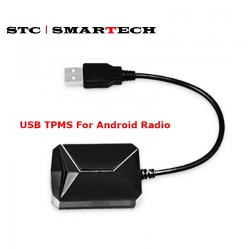 Android DVD TPMS USB Tire Alarm Auto Tire Pressure Monitoring System 4 Tire external / inner Sensors Temperature Alarm inner