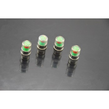 4PCS Car Tire Pressure Monitor System Car Tire Pressure Sensor Alarm Auto Car Tyre Air Valve Cap Air Alert Sensor Universal