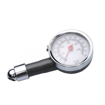 Sikeo 0 to 100 PSI Pointer Car Dial Tire Gauge Meter Precision Pressure Tyre Measure Metal