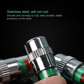 New Universal 2018 4PCS car auto tire pressure monitor tire gage alert sensor indicator valve caps