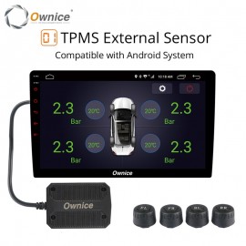 Ownice USB Android TPMS tire pressure monitor Android navigation pressure monitoring alarm system wireless transmission TPMS