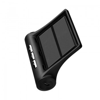 YASOKRO Solar TPMS Car Tire Pressure Alarm Monitor System Solar Charging LCD Display 4 External Sensor Temperature Sensor
