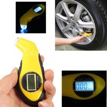 New Car Tire Pressure Gauge Tyre Wheel Air Tester Portable LCD Digital Repair Tools For Auto Car Motorcycle