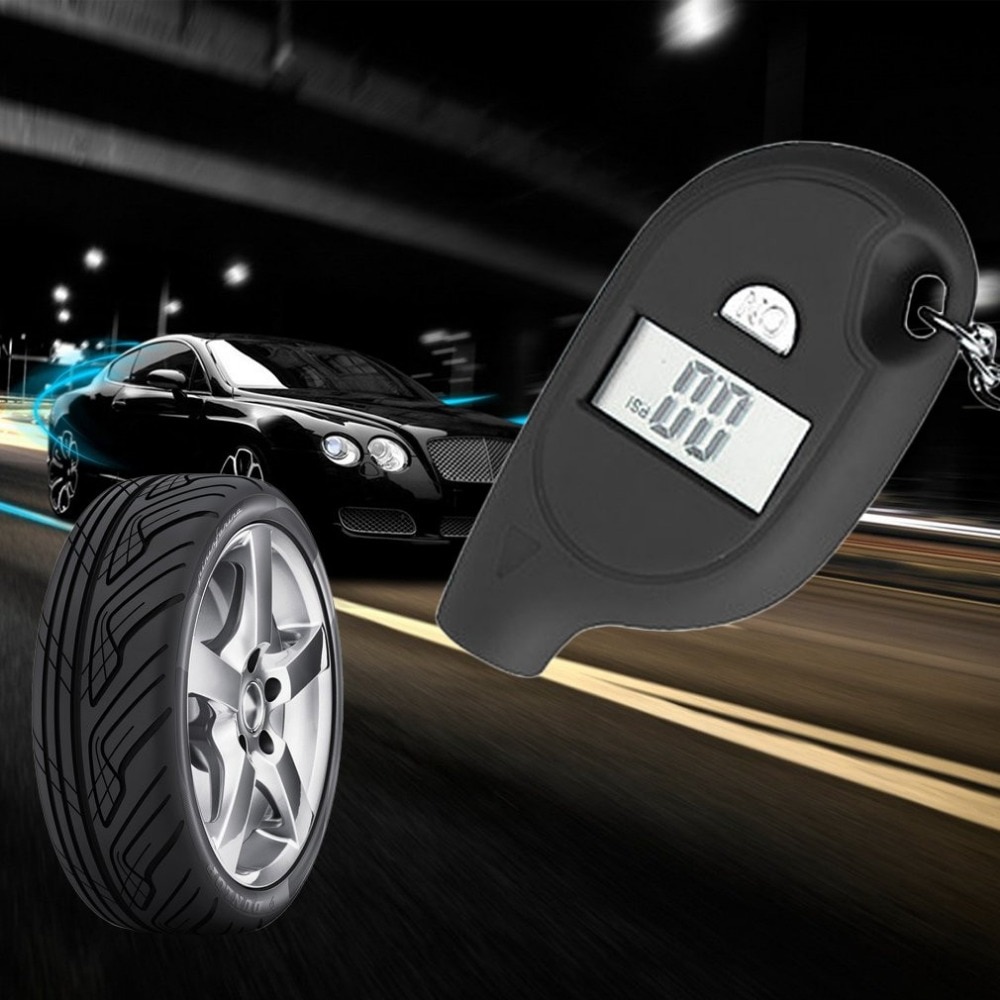 Mini Tire pressure gauge Digital automobile gauges Auto Wheel air alarm manometer Test barometer meter Tester Motorcycle