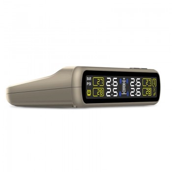 T881X-TL Solar Power TPMS Car Tire Pressure Alarm Monitoring System For Car Motorcycle Bicycle Truck Tire Pressure Monitoring