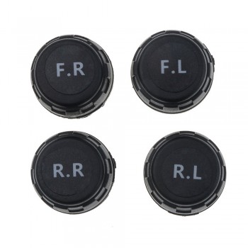 Solar energy auto tire pressure alarm Monitoring system digital Display TPMS Car security monitor low tire pressure alarm