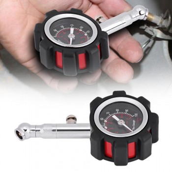Manual Hand 0 - 100 PSI Tire Air Pressure Gauge Meter Tester Diagnostic Meter Tool Manometer for Car Truck Motorcycle Bike