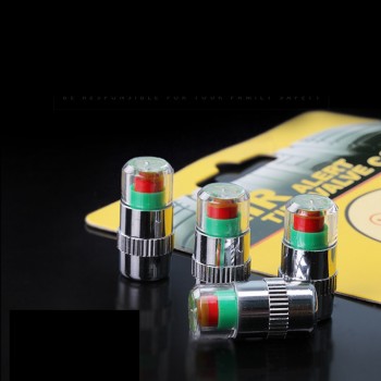 4Pcs/Lot 2.0Bar 30PSI Car Motorcycle Tire Pressure Monitor Valve Stem Caps Sensor Indicator Eye Alert Diagnostic Tools Kit