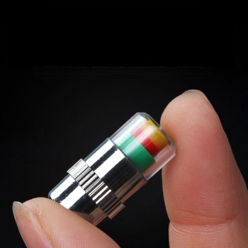 4Pcs/Lot 2.0Bar 30PSI Car Motorcycle Tire Pressure Monitor Valve Stem Caps Sensor Indicator Eye Alert Diagnostic Tools Kit