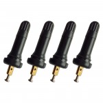 Dewtreetali Hot Sale Sensor Valve Stem 4Pcs TPMS Tire Pressure Monitoring System Anti-explosion Snap In Tire Valve Stems Snap