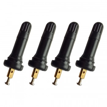 Dewtreetali Hot Sale Sensor Valve Stem 4Pcs TPMS Tire Pressure Monitoring System Anti-explosion Snap In Tire Valve Stems Snap