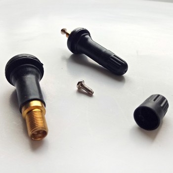 Dewtreetali Hot Sale Sensor Valve Stem 4Pcs TPMS Tire Pressure Monitoring System Anti-explosion Snap In Tire Valve Stems Snap