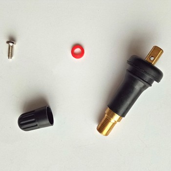 Dewtreetali Hot Sale Sensor Valve Stem 4Pcs TPMS Tire Pressure Monitoring System Anti-explosion Snap In Tire Valve Stems Snap